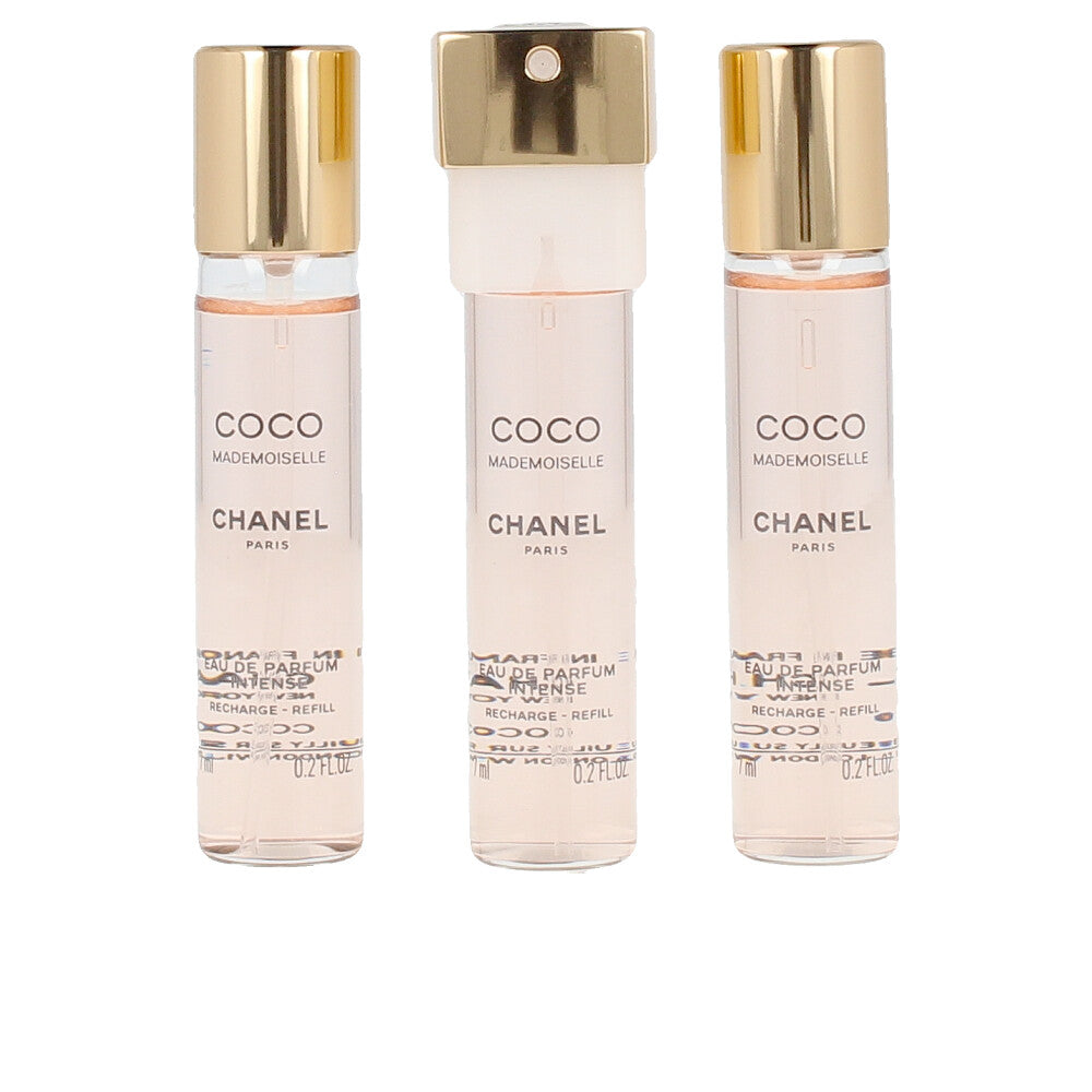 COCO MADEMOISELLE eau de parfum spray twist & spray refills 3 x 7 ml