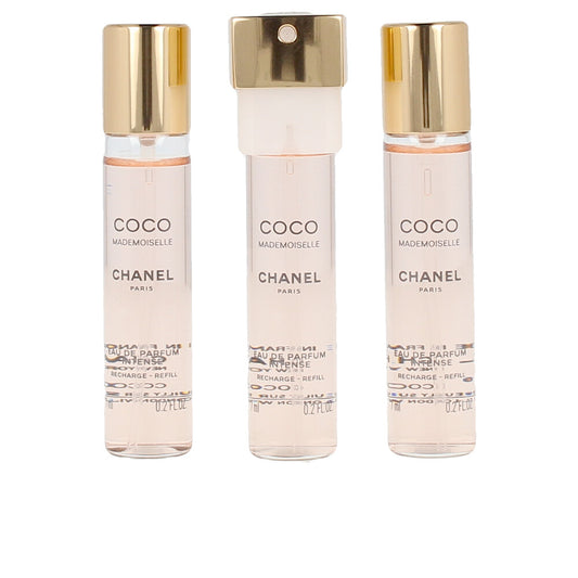 COCO MADEMOISELLE eau de parfum spray twist & spray refills 3 x 7 ml